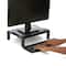 Mind Reader Black Rotative Extra Wide Monitor Risers